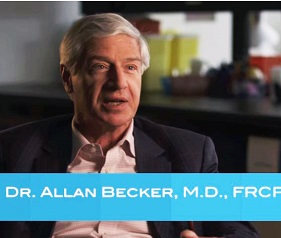 Dr. Allan Becker brings the CHILD Study to Manitoba television viewers