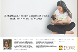 CHILD breastfeeding research makes a splash