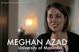 CHILD breastmilk research, researcher featured in online course