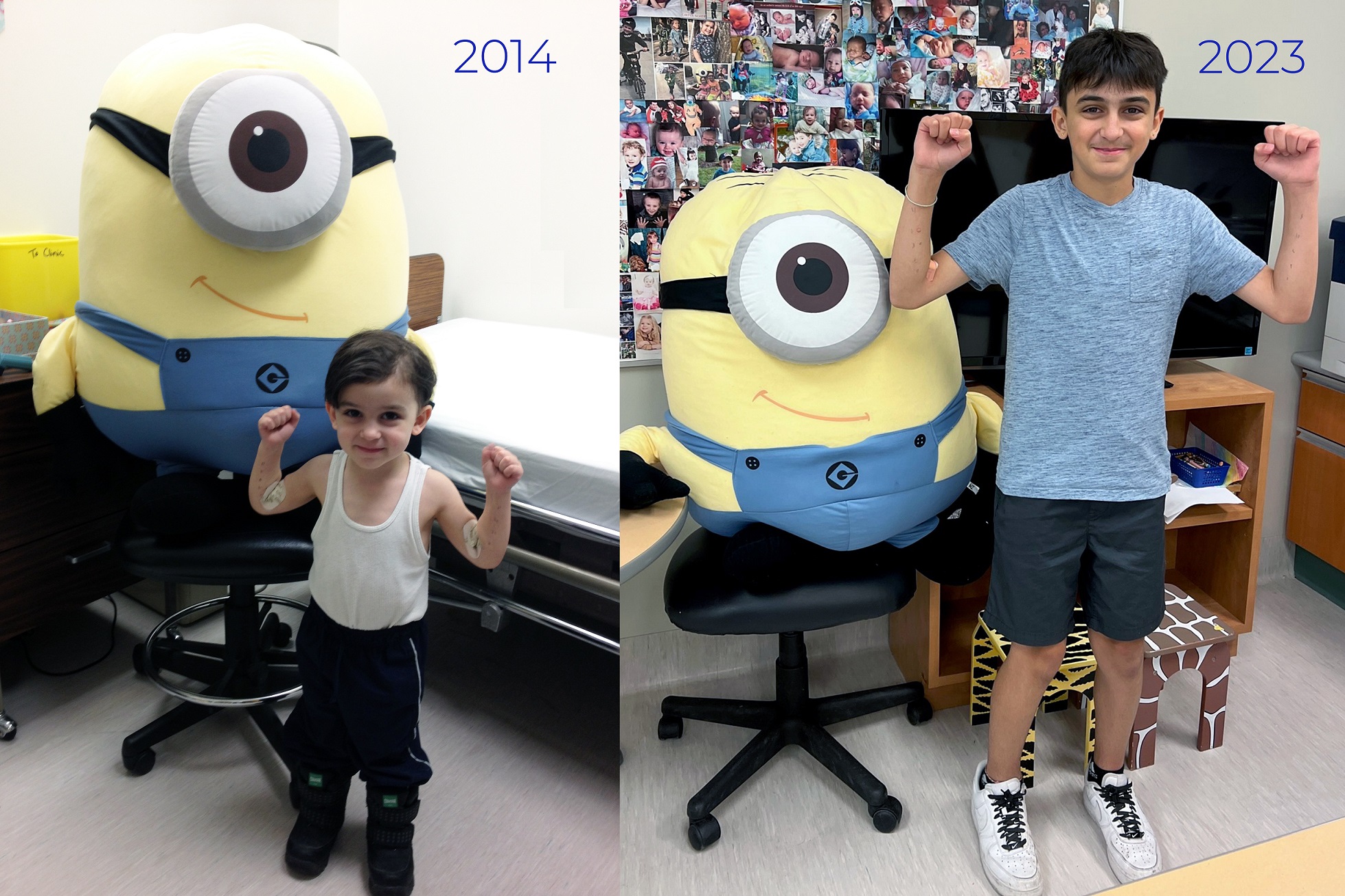 Manitoba: Nicholas's CHILD visits in 2014 (age 3) and 2023 (age 12)