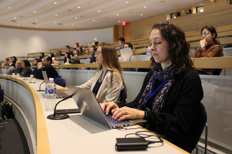 Sarah Turner & CHILD Deputy Director Meghan Azad