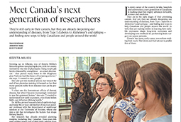 CHILD’s Dr. Kozeta Miliku celebrated for her accomplishments by The Globe and Mail