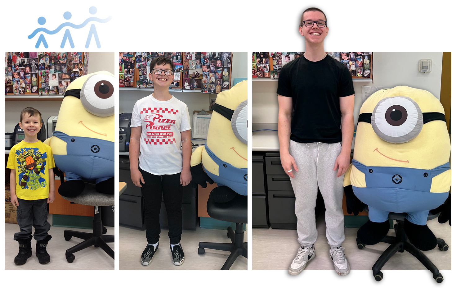 Manitoba: Nolin at his CHILD visit at ages 5 (2015), 12 (2022), and 16 (2026)